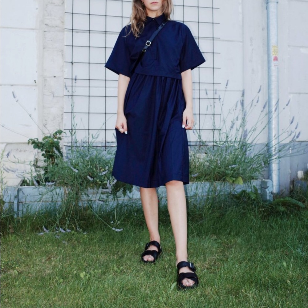 NORR navy dress